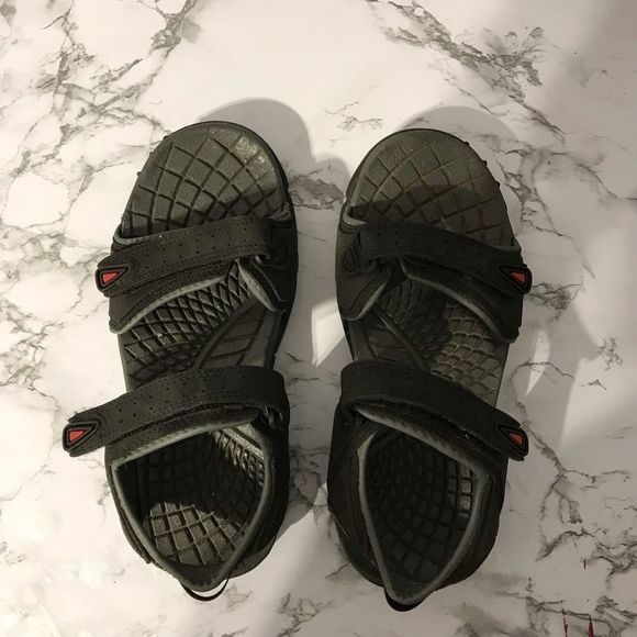 State Street Women’s Black Open Toe Sandals size 4 - Picture 4 of 5